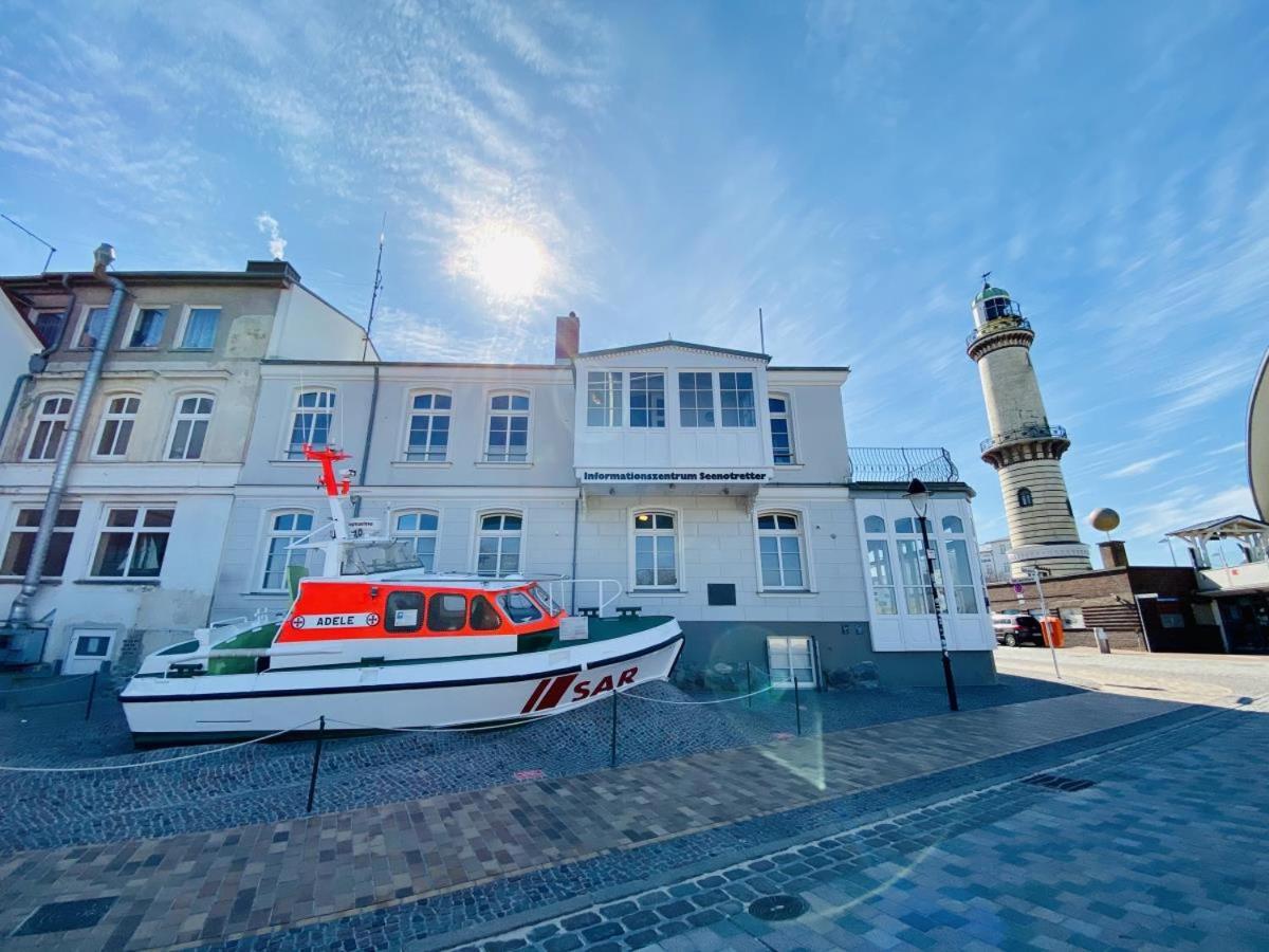 Apartamento Vormann Jantzen, Direkt Am Leuchtturm Rostock Exterior foto